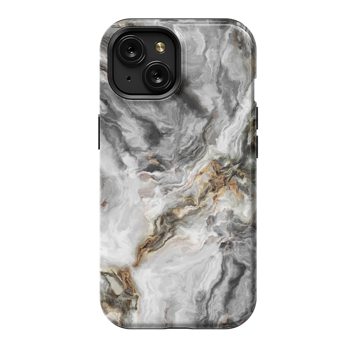 iPhone 15 StrongFit Marble N256 by ArtsCase
