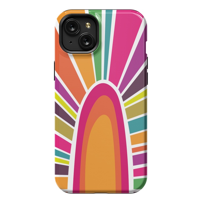 iPhone 15 Plus StrongFit Inner Sunshine by Majoih