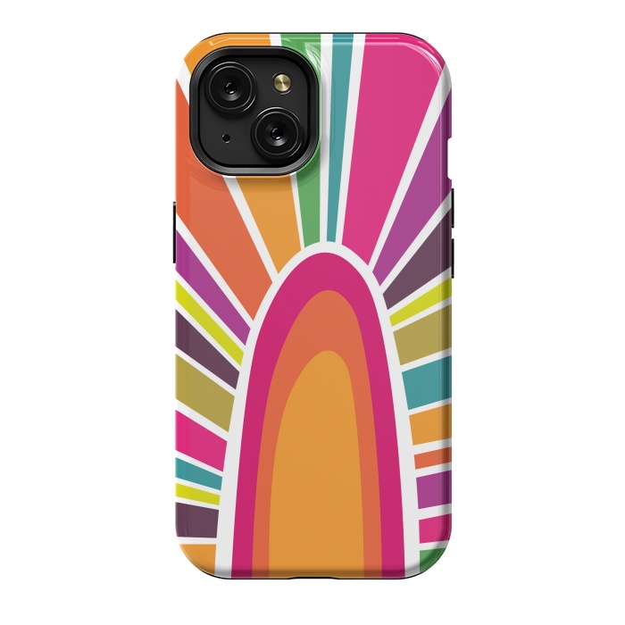 iPhone 15 StrongFit Inner Sunshine by Majoih