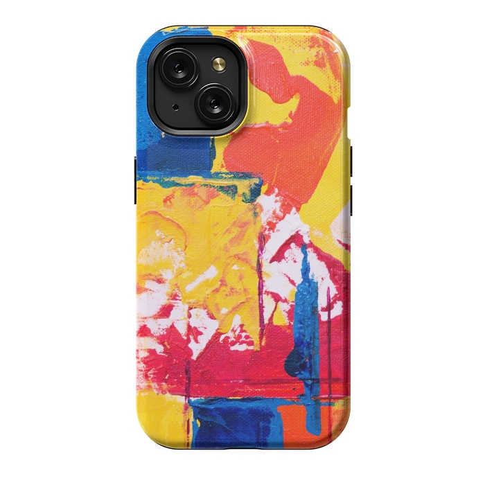 iPhone 15 StrongFit PAINT SPLASH by MALLIKA