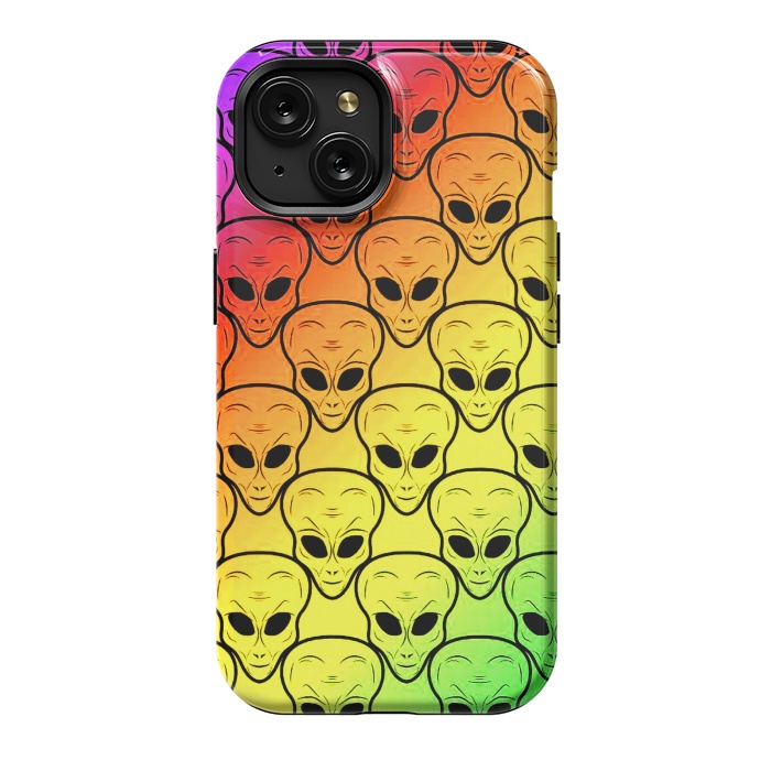 iPhone 15 StrongFit aliens by haroulita