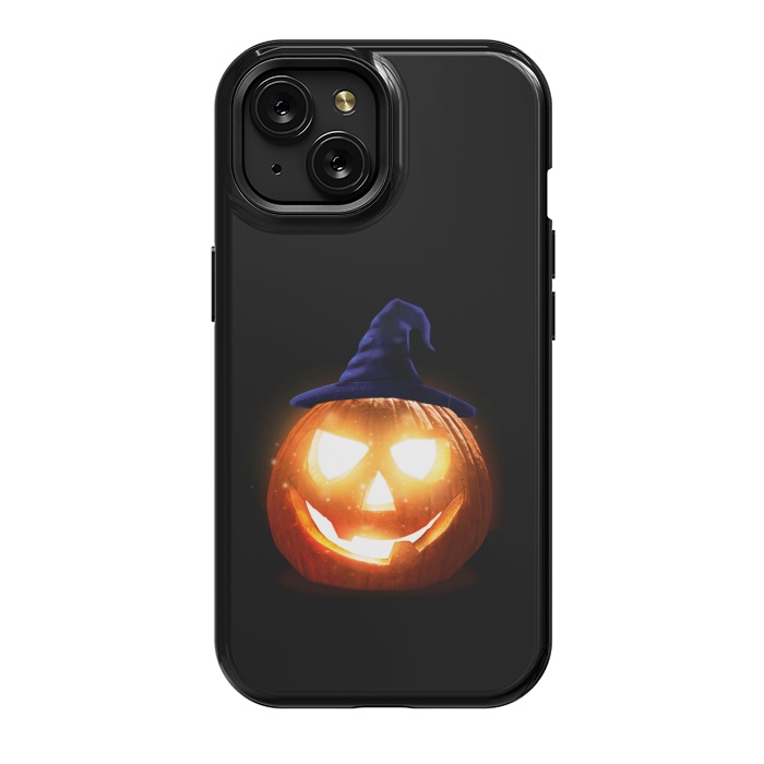 iPhone 15 StrongFit halloween pumpkin by haroulita