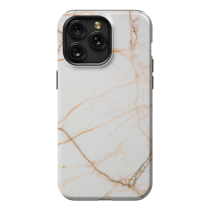 iPhone 15 Pro Max StrongFit Gold marble by Winston