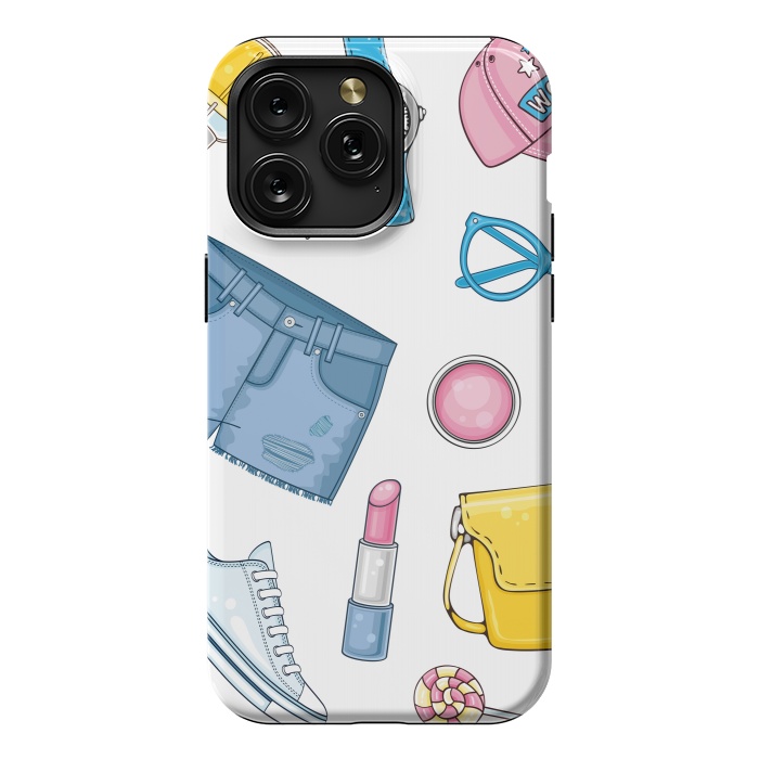 iPhone 15 Pro Max StrongFit For Summer Fashion Woman by ArtsCase