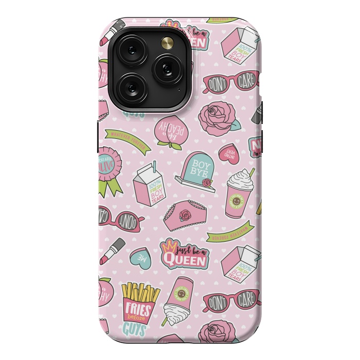 iPhone 15 Pro Max StrongFit Girls Fashion Design With Cute Symbols by ArtsCase