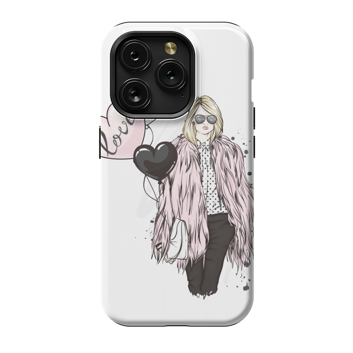 iPhone 15 Pro StrongFit Fashion Woman in Love by ArtsCase