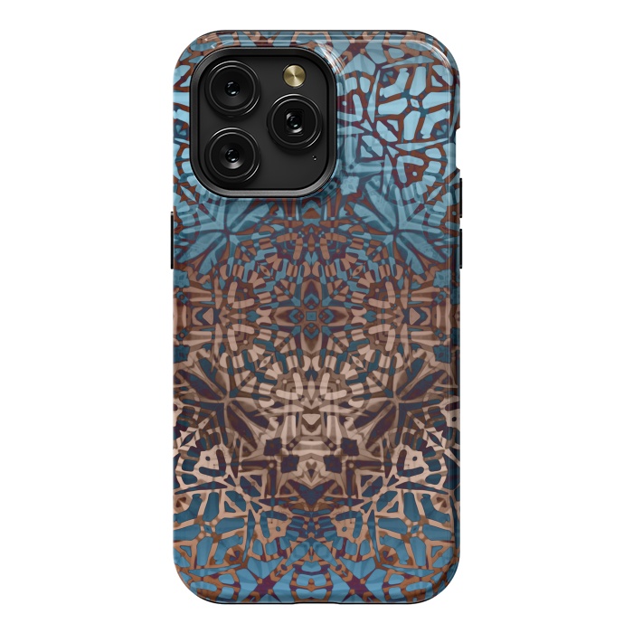 iPhone 15 Pro Max StrongFit Ethnic Tribal Pattern G329 by Medusa GraphicArt