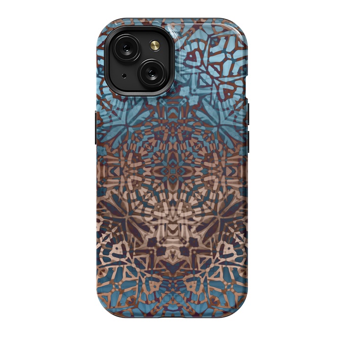 iPhone 15 StrongFit Ethnic Tribal Pattern G329 by Medusa GraphicArt