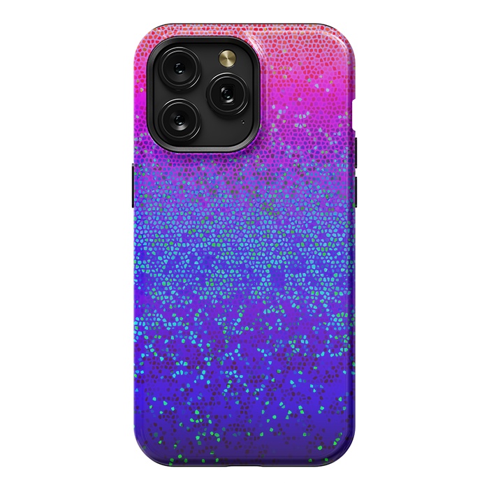 iPhone 15 Pro Max StrongFit Glitter Star Dust G248 by Medusa GraphicArt