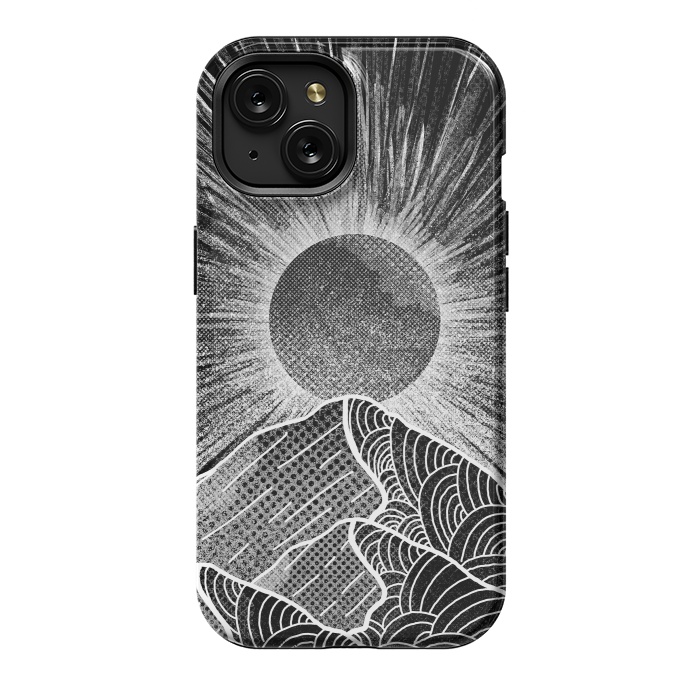 iPhone 15 StrongFit As a sun burst by Steve Wade (Swade)