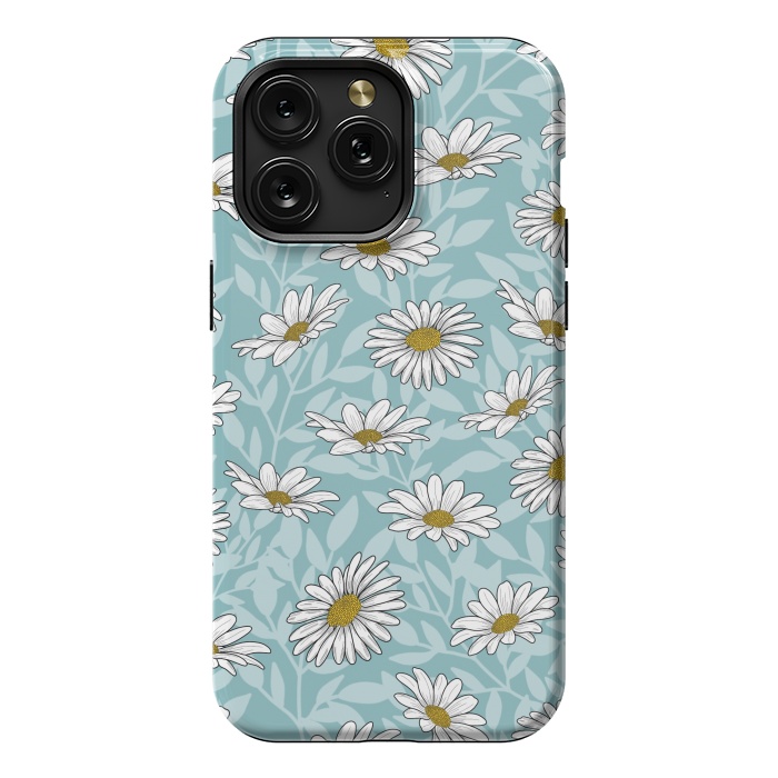 iPhone 15 Pro Max StrongFit Daisy pattern by Jms