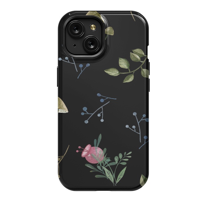 iPhone 15 StrongFit flower pattern cc by haroulita