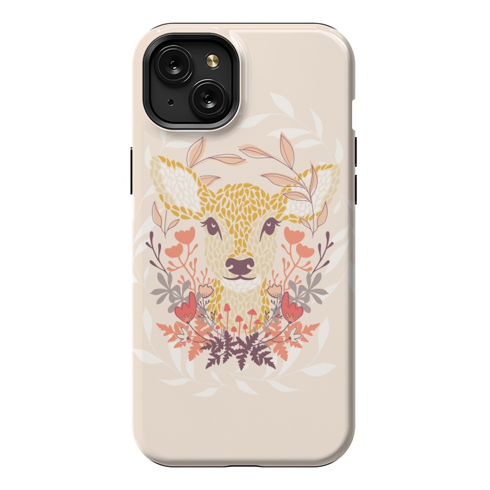 iPhone 15 Plus StrongFit Oh Deer by Melissa Lee
