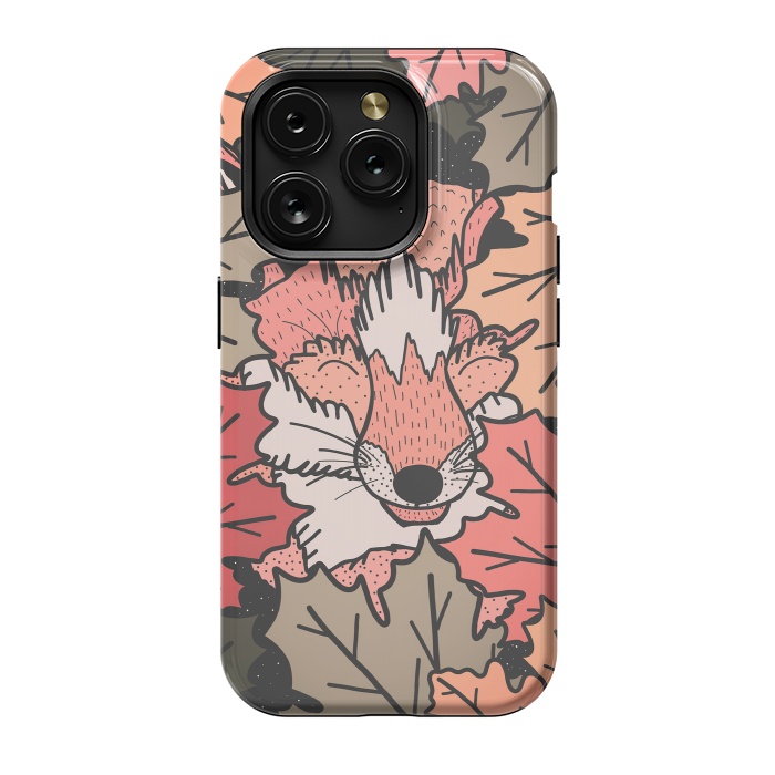 iPhone 15 Pro StrongFit The hidden fox by Steve Wade (Swade)