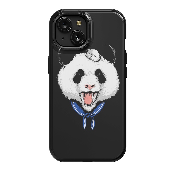 iPhone 15 StrongFit Panda Sailor by Afif Quilimo