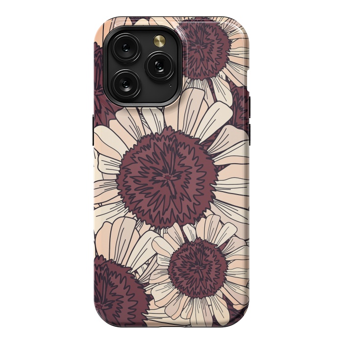 iPhone 15 Pro Max StrongFit Autumn flowers by Steve Wade (Swade)