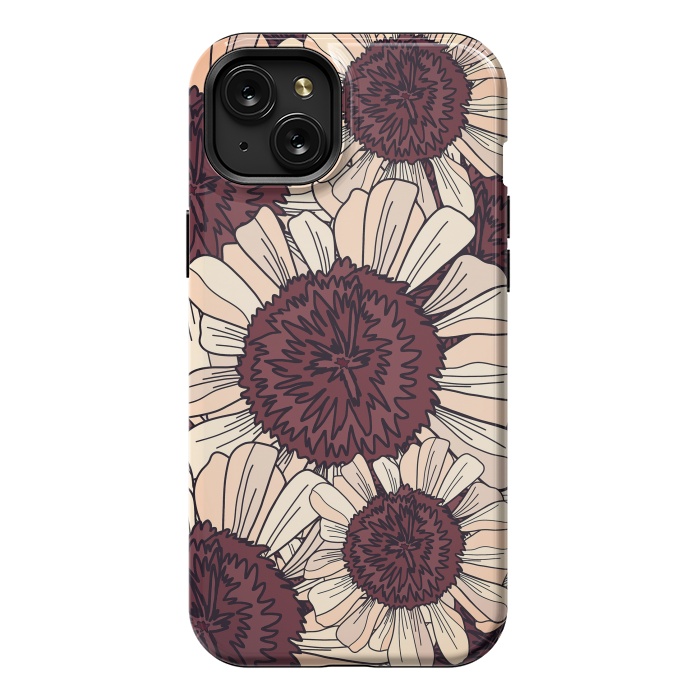 iPhone 15 Plus StrongFit Autumn flowers by Steve Wade (Swade)
