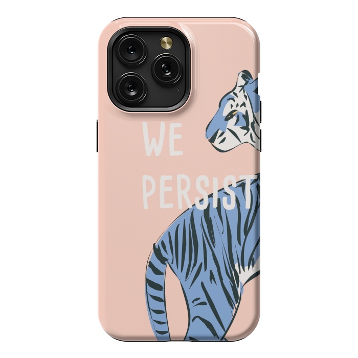 iPhone 15 Pro Max StrongFit We persist! Pink by Jelena Obradovic
