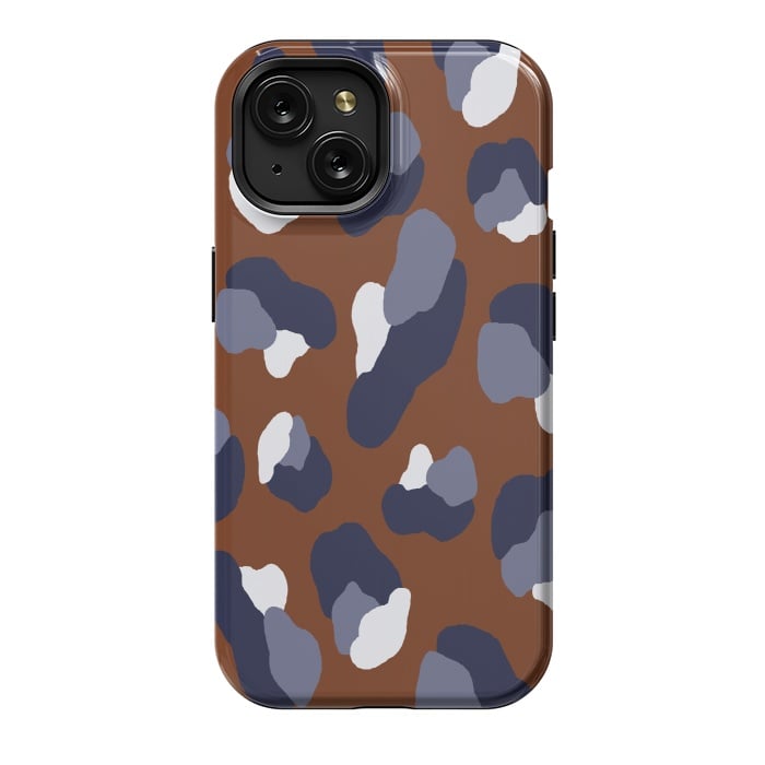 iPhone 15 StrongFit Modern Brown by Joanna Vog