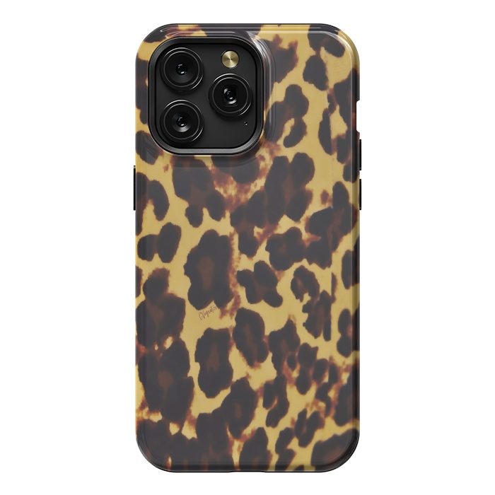iPhone 15 Pro Max StrongFit Exotic-ReAL LeOparD by ''CVogiatzi.