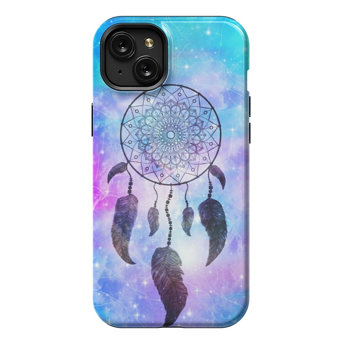 iPhone 15 Plus StrongFit Galaxy dreamcatcher by Jms