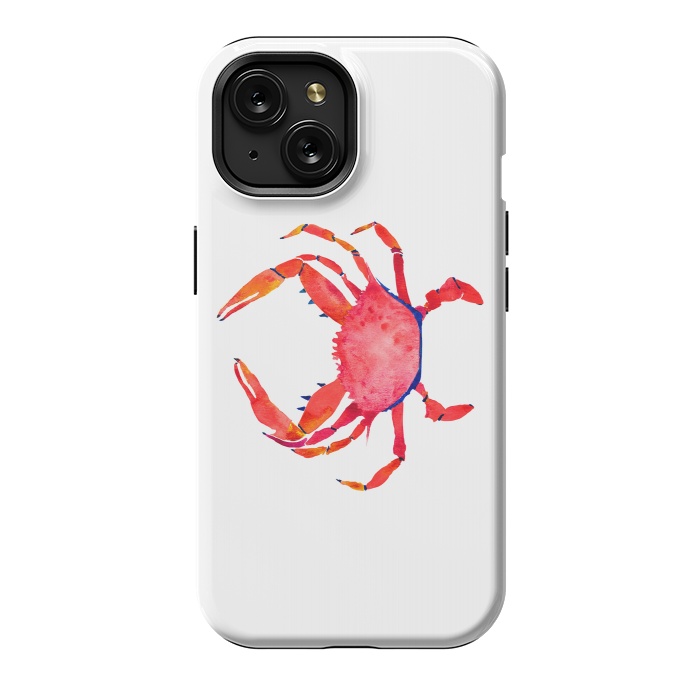 iPhone 15 StrongFit Red Crab by Amaya Brydon