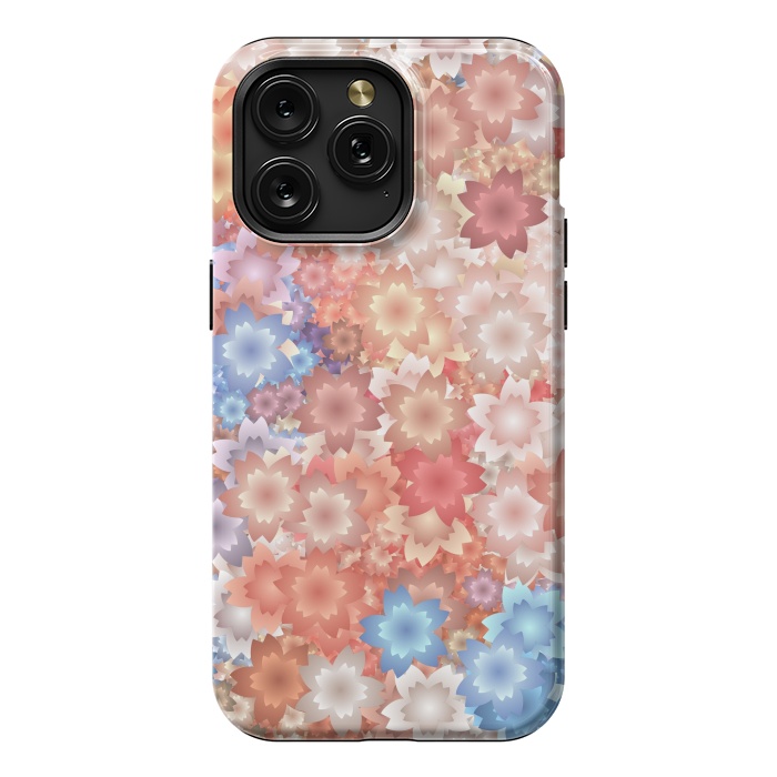 iPhone 15 Pro Max StrongFit Flowers flames by Winston