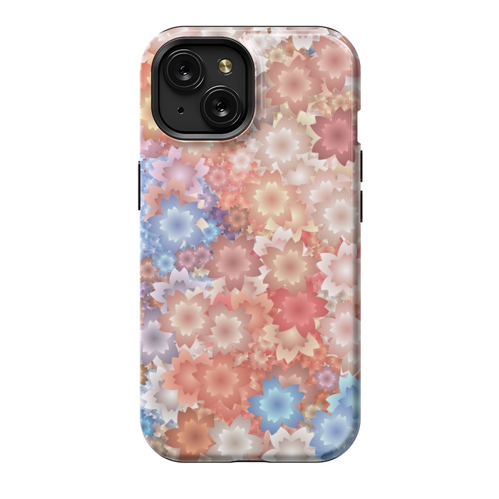 iPhone 15 StrongFit Flowers flames by Winston