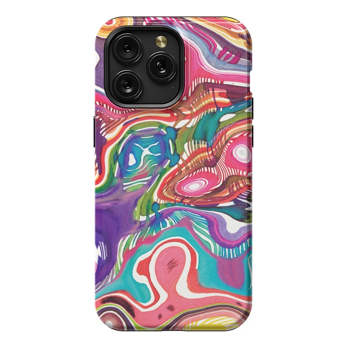 iPhone 15 Pro Max StrongFit Dreaming shapes by Ninola Design