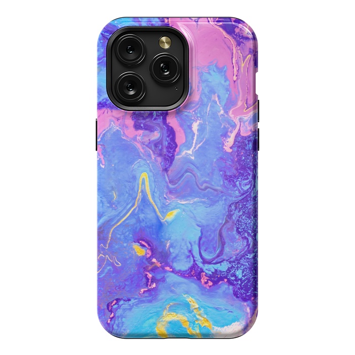 iPhone 15 Pro Max StrongFit Colorful Modern Art by ArtsCase