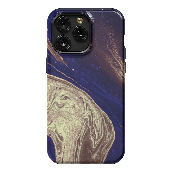 iPhone 15 Pro Max StrongFit Liquid Marble Design II by ArtsCase