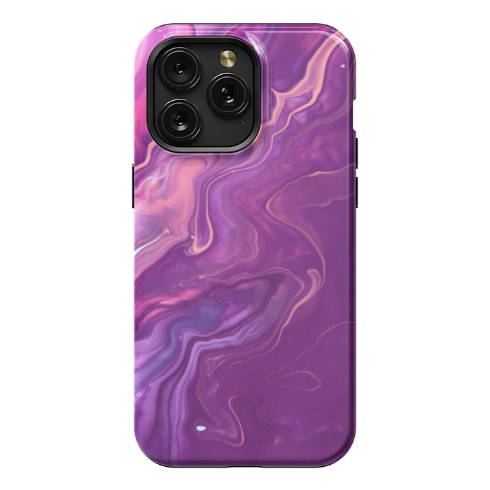 iPhone 15 Pro Max StrongFit Liquid Marble II by ArtsCase