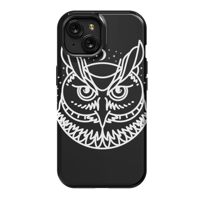 iPhone 15 StrongFit Owl by Afif Quilimo