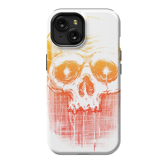 iPhone 15 StrongFit Skull Gradient by Afif Quilimo