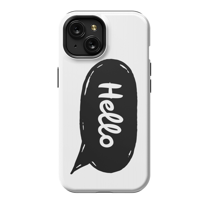 iPhone 15 StrongFit Hello by Laura Nagel