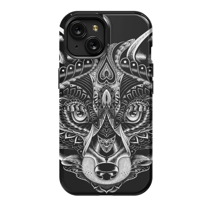 iPhone 15 StrongFit Fox Ornate by Afif Quilimo