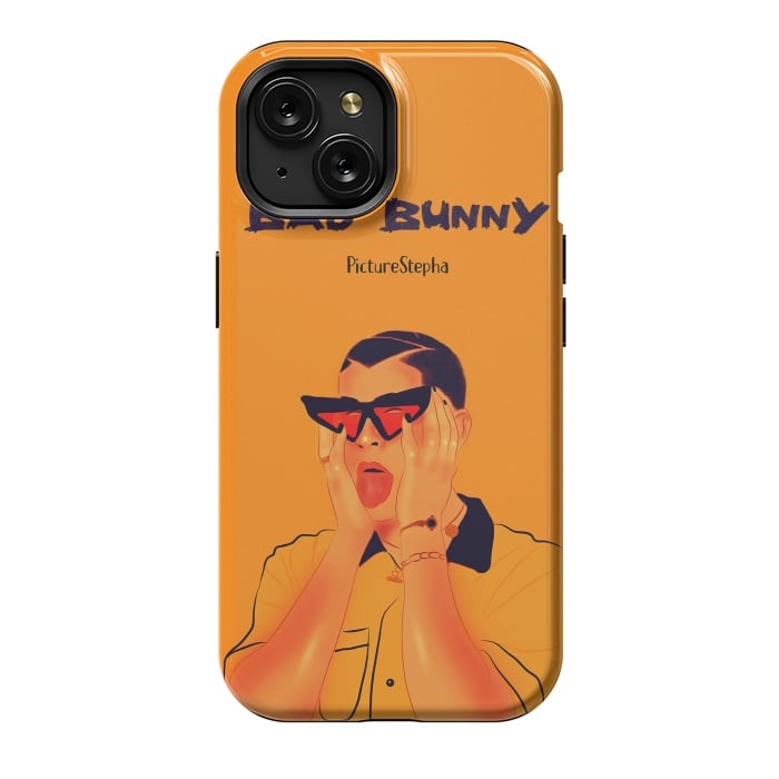 iPhone 15 StrongFit bad bunny by stephania