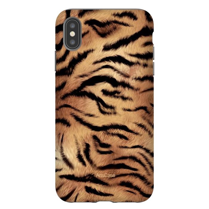 iPhone Xs Max StrongFit Golden Wildcat by ArtsCase