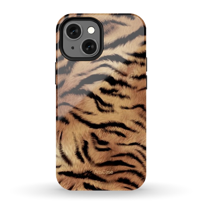 iPhone 12 mini StrongFit Golden Wildcat by ArtsCase