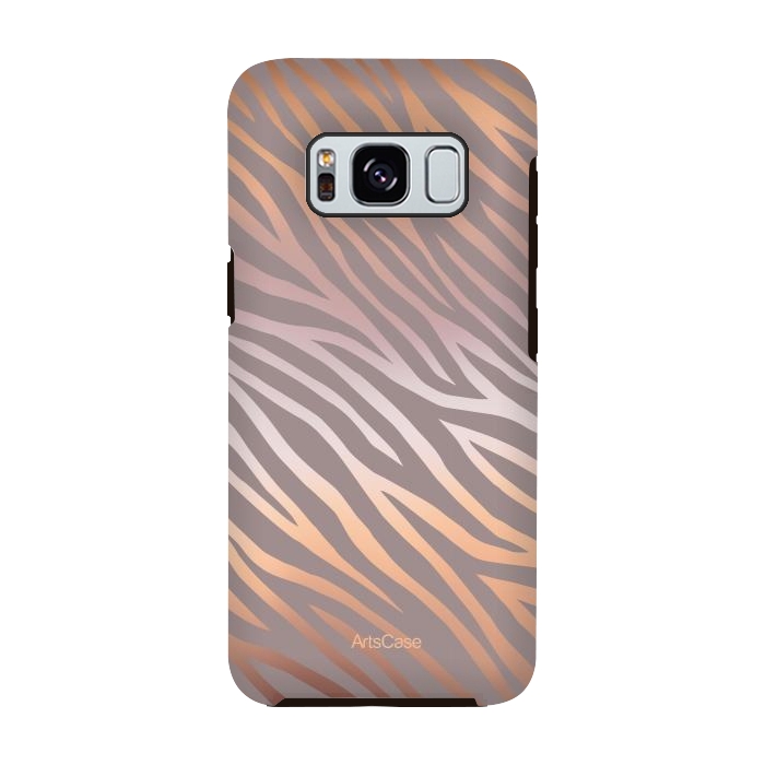 Galaxy S8 StrongFit Peel Zebra by ArtsCase