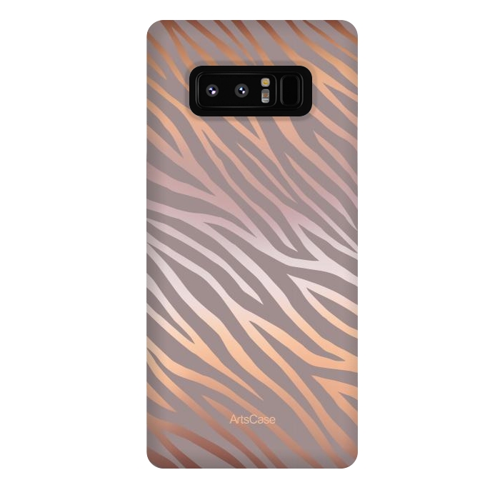 Galaxy Note 8 StrongFit Peel Zebra by ArtsCase
