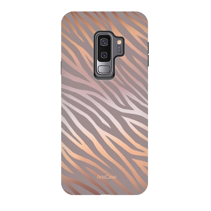 Galaxy S9 plus StrongFit Peel Zebra by ArtsCase