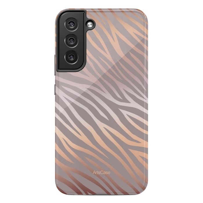 Galaxy S22 plus StrongFit Peel Zebra by ArtsCase