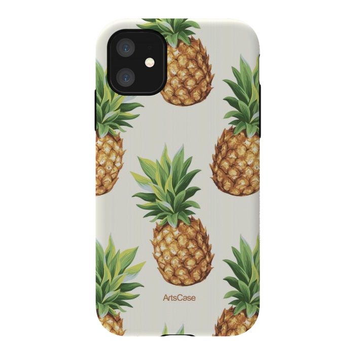 iPhone 11 StrongFit Fun Pineapple by ArtsCase