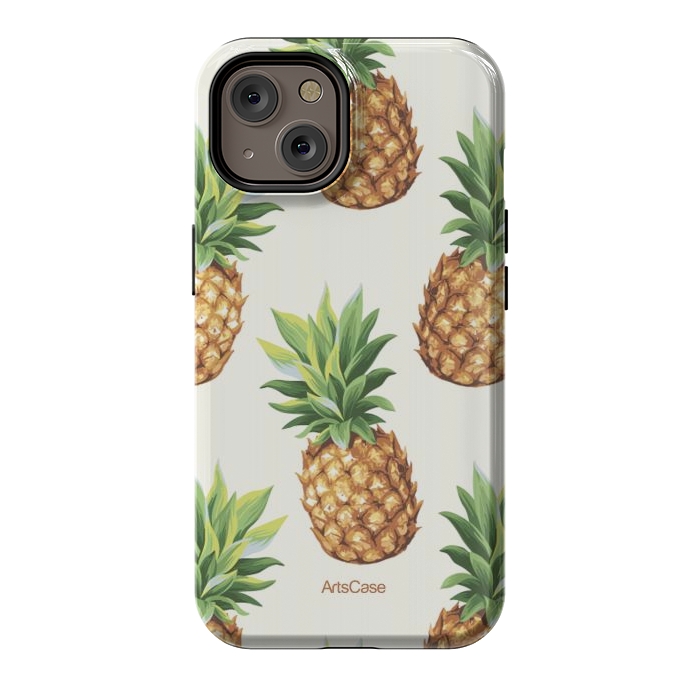 iPhone 14 StrongFit Fun Pineapple by ArtsCase