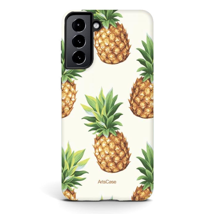 Galaxy S21 StrongFit Fun Pineapple by ArtsCase