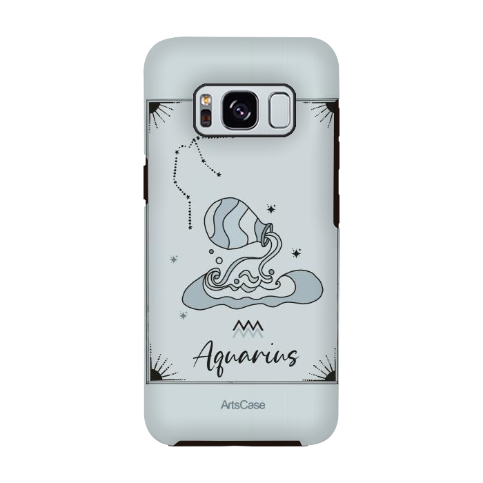 Galaxy S8 StrongFit Aquarius by ArtsCase