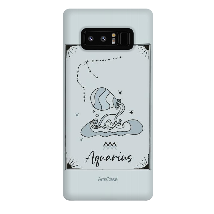 Galaxy Note 8 StrongFit Aquarius by ArtsCase