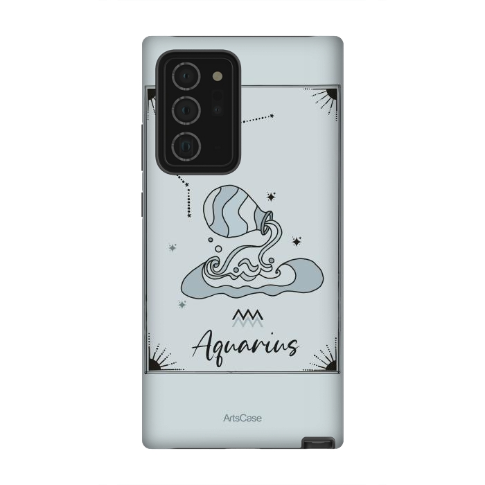 Galaxy Note 20 Ultra StrongFit Aquarius by ArtsCase