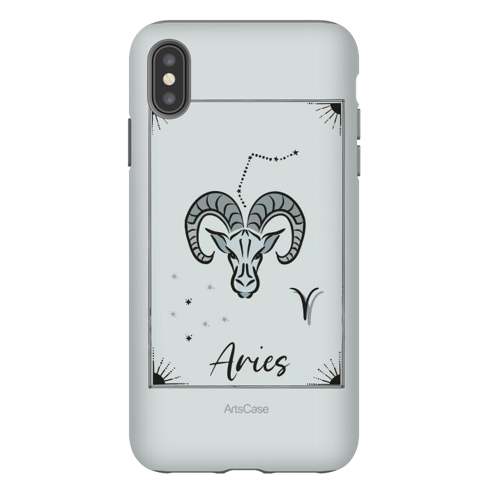 iPhone Xs Max StrongFit Aries  by ArtsCase